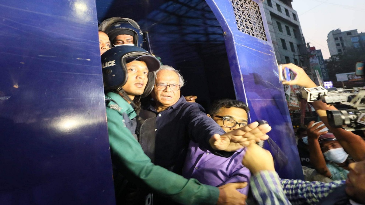 বিএনপি নেতা রিজভী, এ্যানি ও শিমুল বিশ্বাস আটক