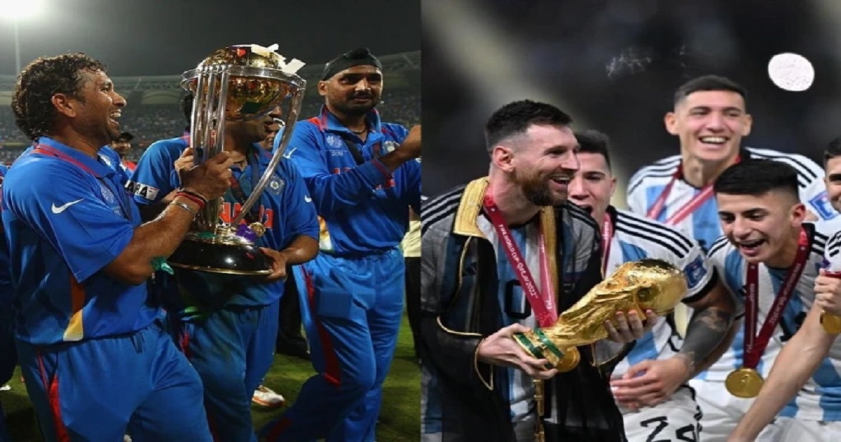 শচীন আর মেসি যেন একই সুতায় গাঁথা