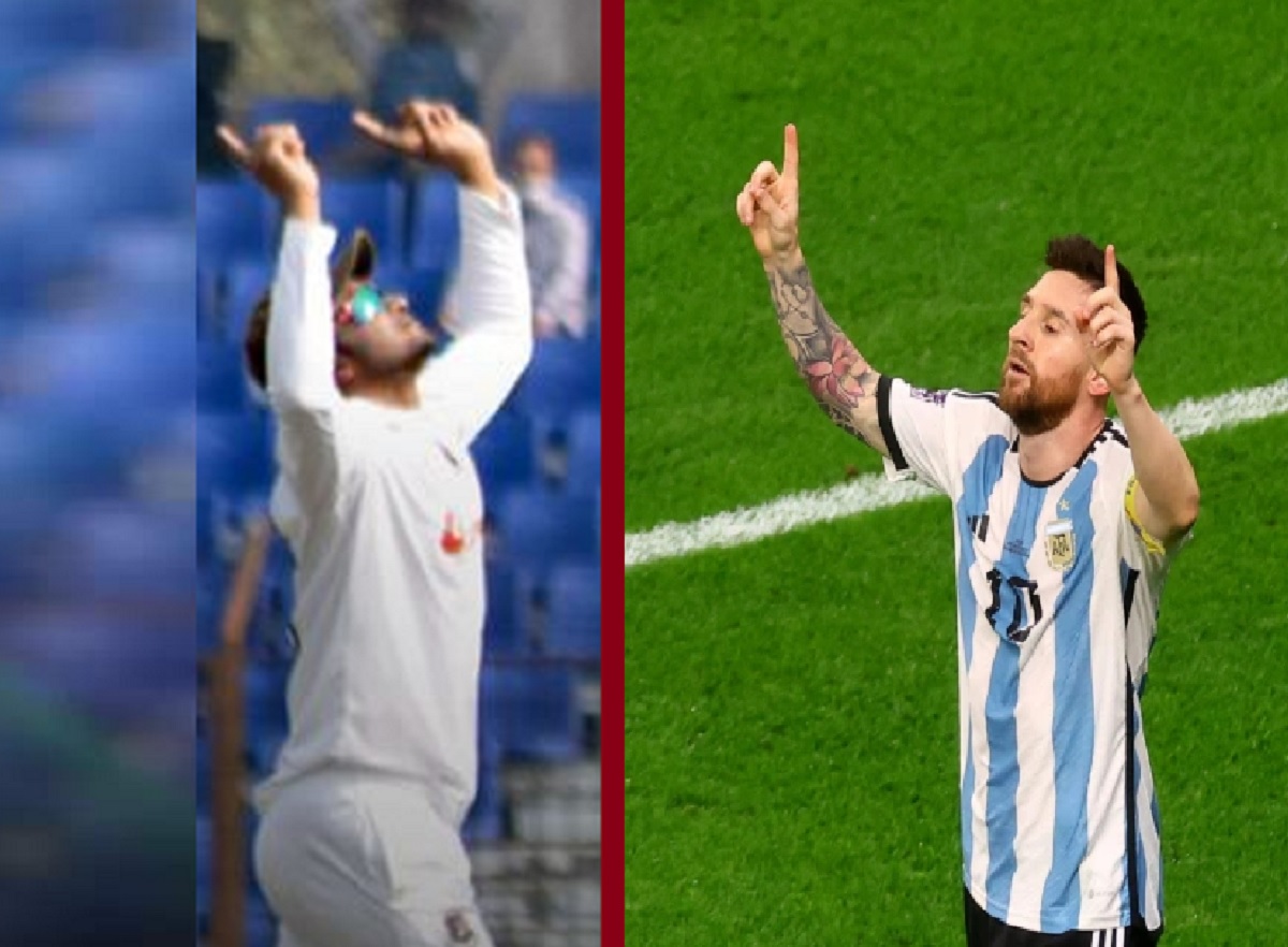 মেসির মতো উদযাপন করলেন সাকিব