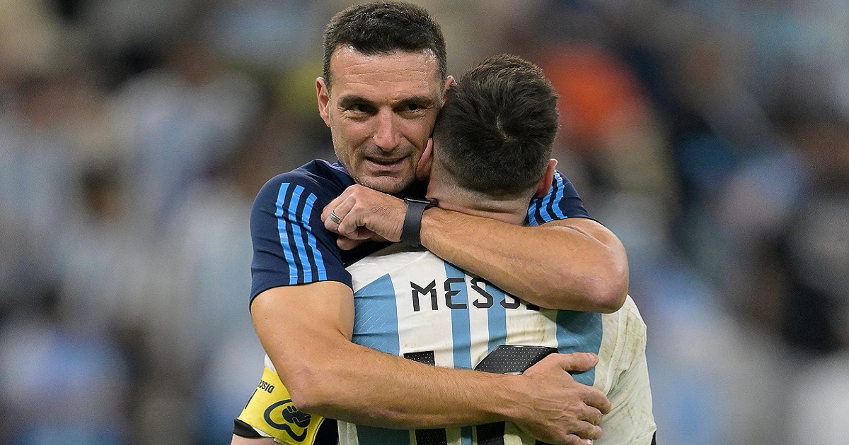 আবেগী বার্তায় উপভোগের মন্ত্র ছড়ালেন স্কালোনি