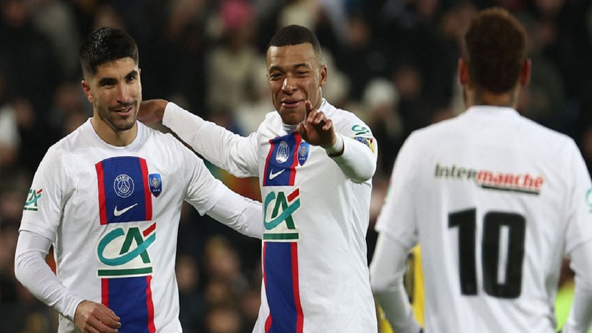 এমবাপ্পের ৫ গোলে পিএসজির বড় জয়