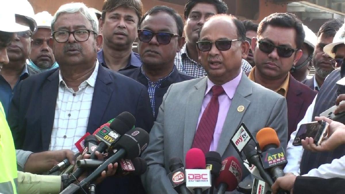 বঙ্গবন্ধু রেলসেতুর অগ্রগতি ৫৩ শতাংশ, যথাসময়ে উদ্বোধনের আশা