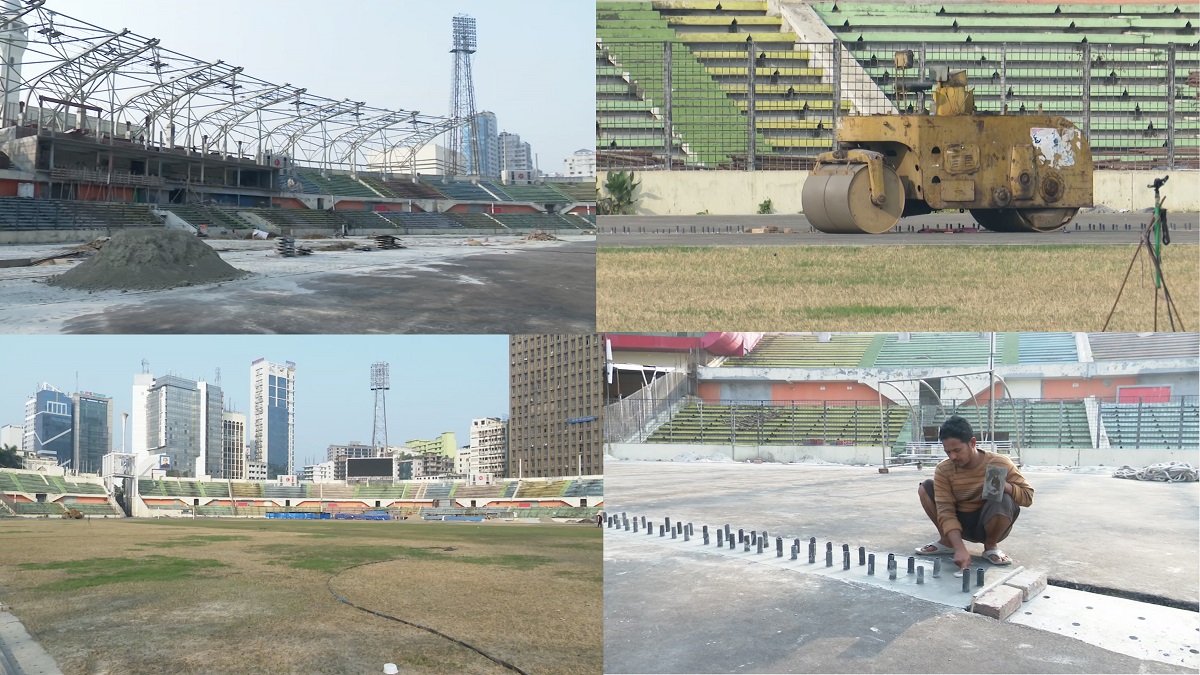 আটকে আছে স্টেডিয়ামের সংস্কার, শঙ্কায় মেসিদের খেলা
