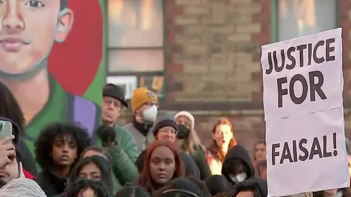 যুক্তরাষ্ট্রের কেমব্রিজে ধর্ম-বর্ণ নির্বিশেষে এখন একটাই দাবি, ‘জাস্টিস ফর ফয়সাল’