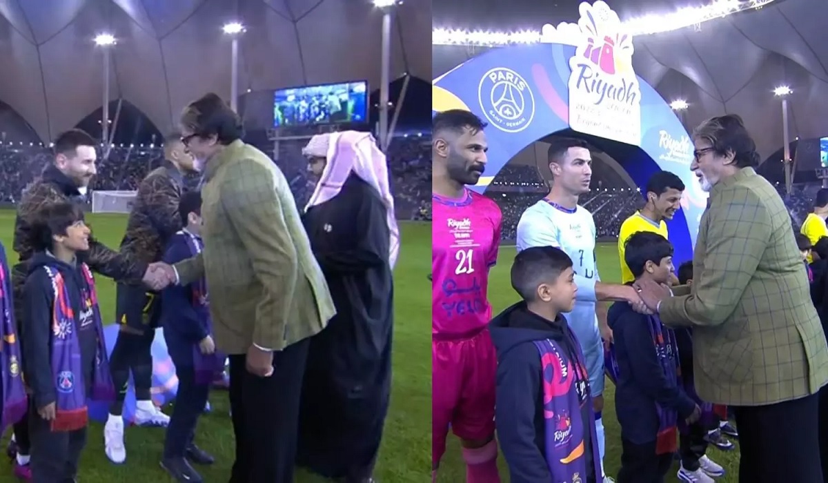 রিয়াদে মেসি-রোনালদোদের তারার হাটে অমিতাভ বচ্চন