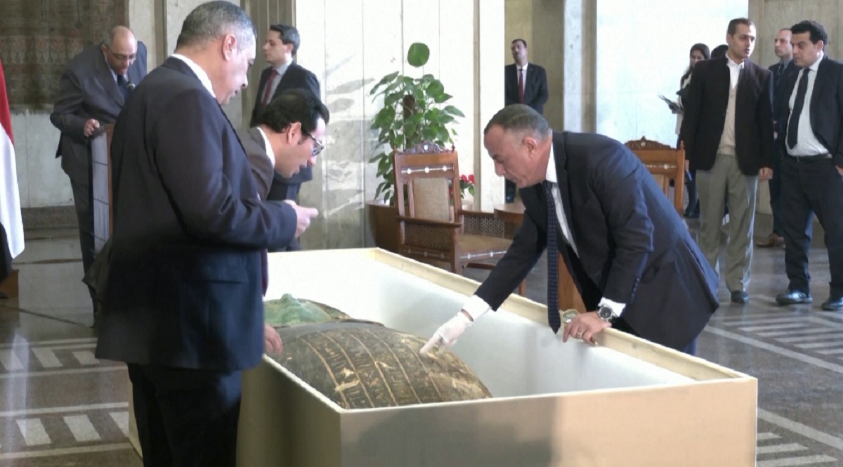 লুট হয়ে যাওয়া প্রত্নতাত্ত্বিক সম্পদ ফিরে পেলো মিশর