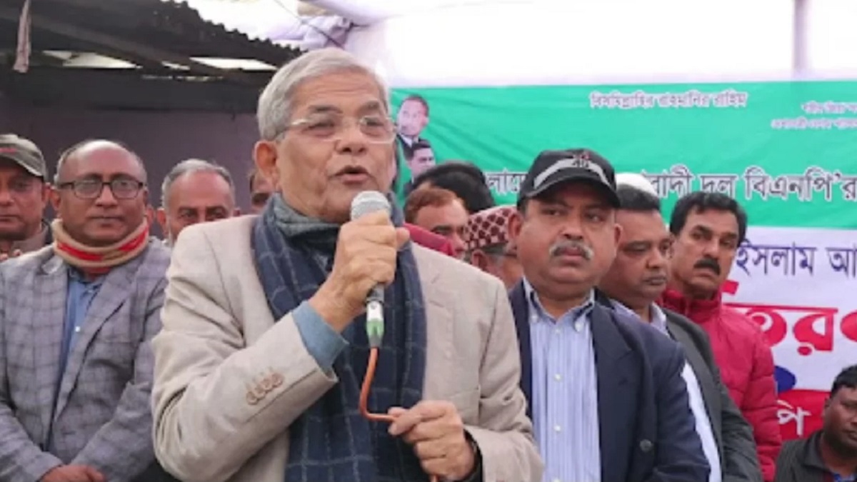 বিএনপি নির্বাচনে যেতে চায়, তবে আ. লীগ সরকারকে পদত্যাগ করতে হবে: মির্জা ফখরুল
