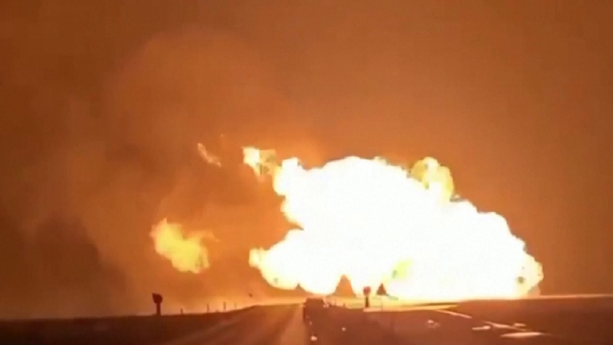 লিথুয়ানিয়ায় গ্যাস পাইপলাইনে ভয়াবহ বিস্ফোরণ