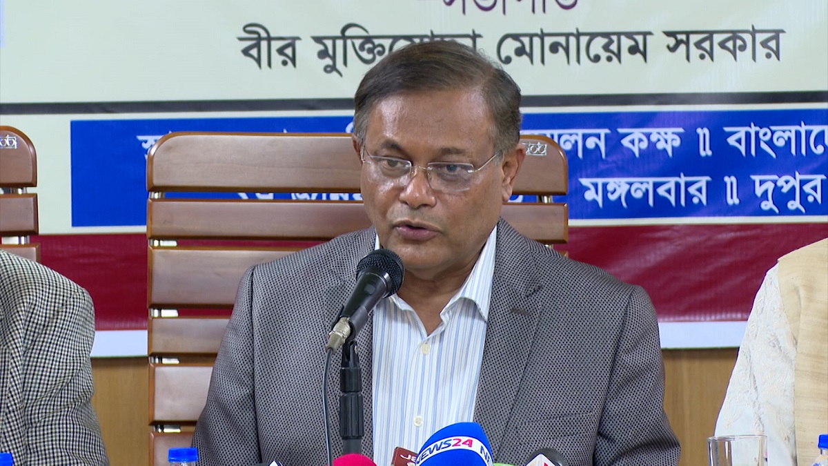 কূটনীতিকদের পদলেহন করে সুবিধা পাচ্ছে না বিএনপি: তথ্যমন্ত্রী