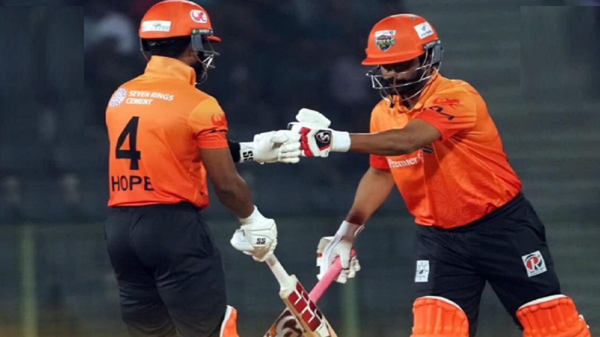 তামিম-হোপের ঝড়ে পাহাড়সম টার্গেট কুমিল্লার সামনে