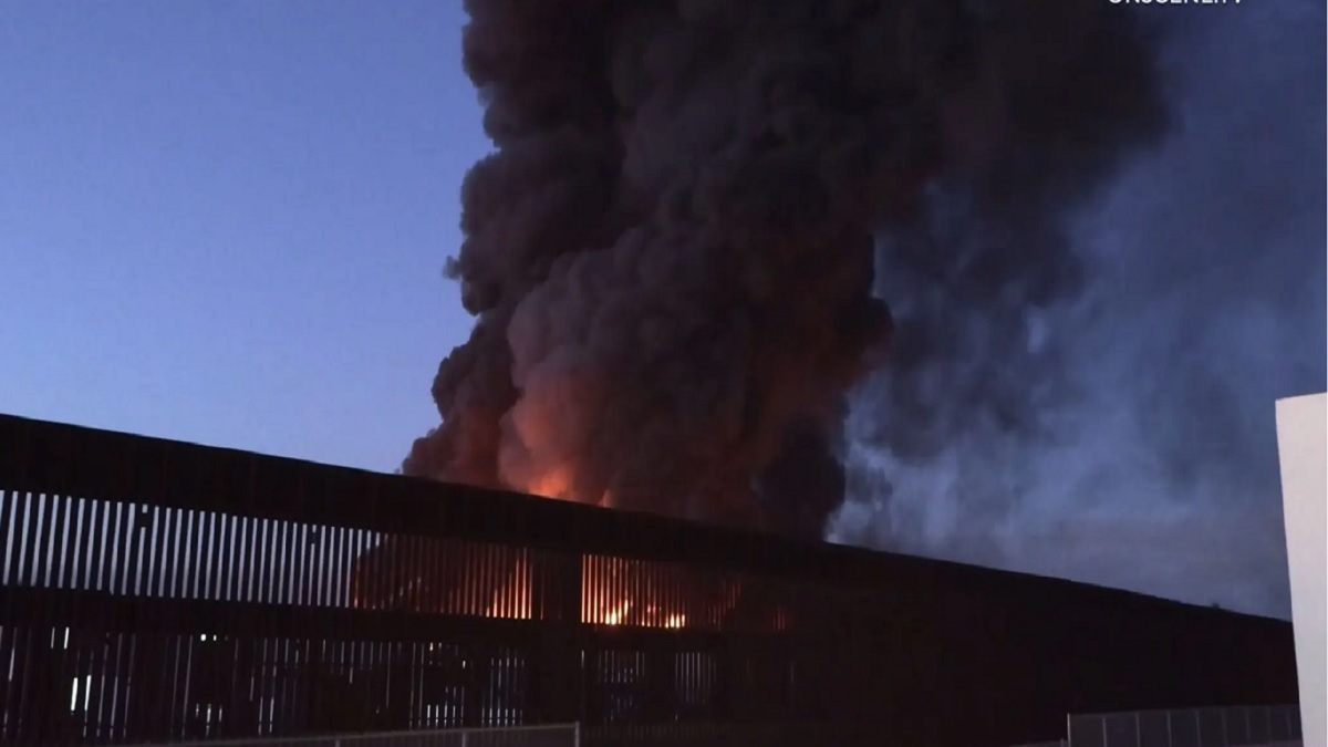 মেক্সিকোর শিল্পাঞ্চলে ভয়াবহ অগ্নিকাণ্ড