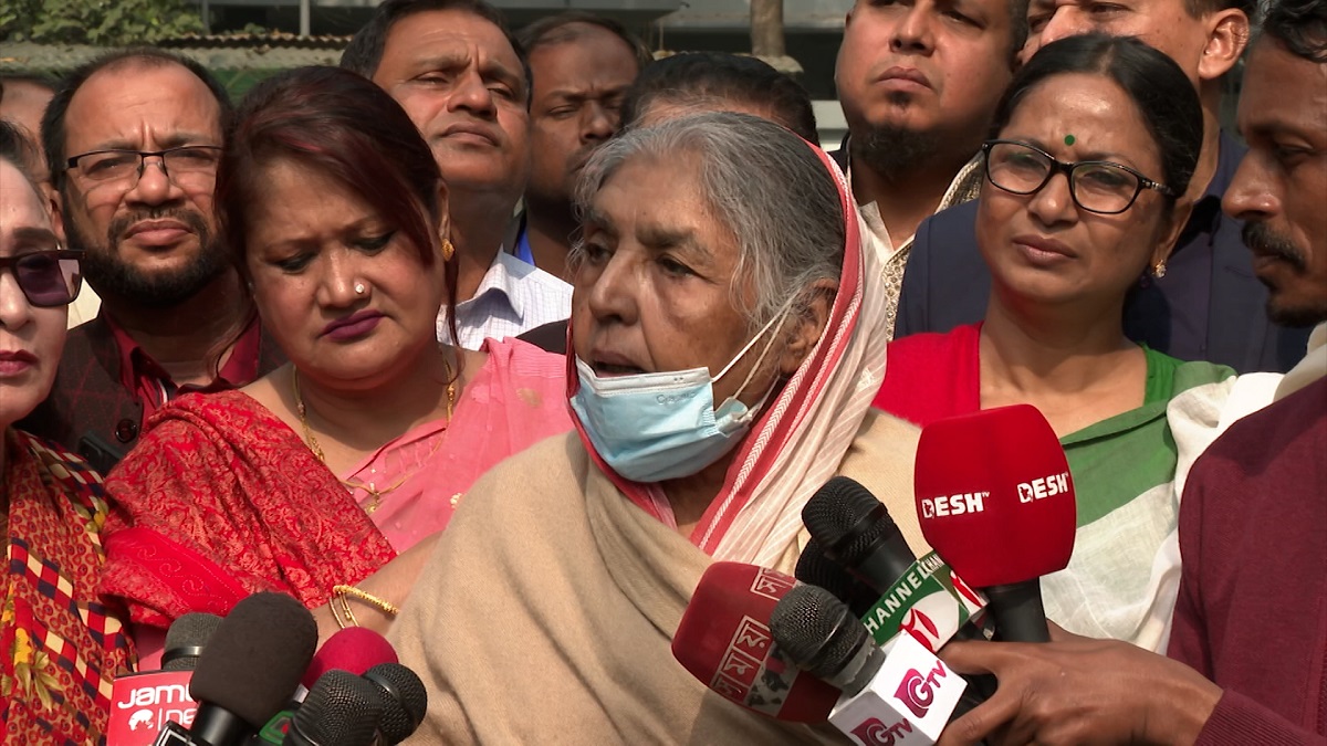 শেখ হাসিনার পাশে থাকার প্রত্যয় মতিয়া চৌধুরীর