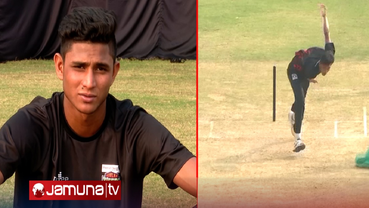 পেসটা ঈশ্বর প্রদত্ত; ১৪৮ কিলোমিটারে বল করা নাহিদের গতির ঝড়