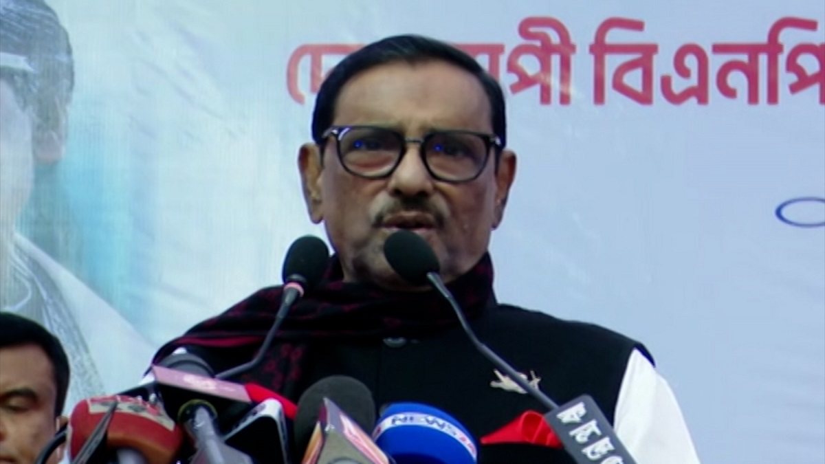 ‘টেক ব্যাক’ বললেই আলো থেকে অন্ধকারে ফিরবে না বাংলাদেশ: ওবায়দুল কাদের