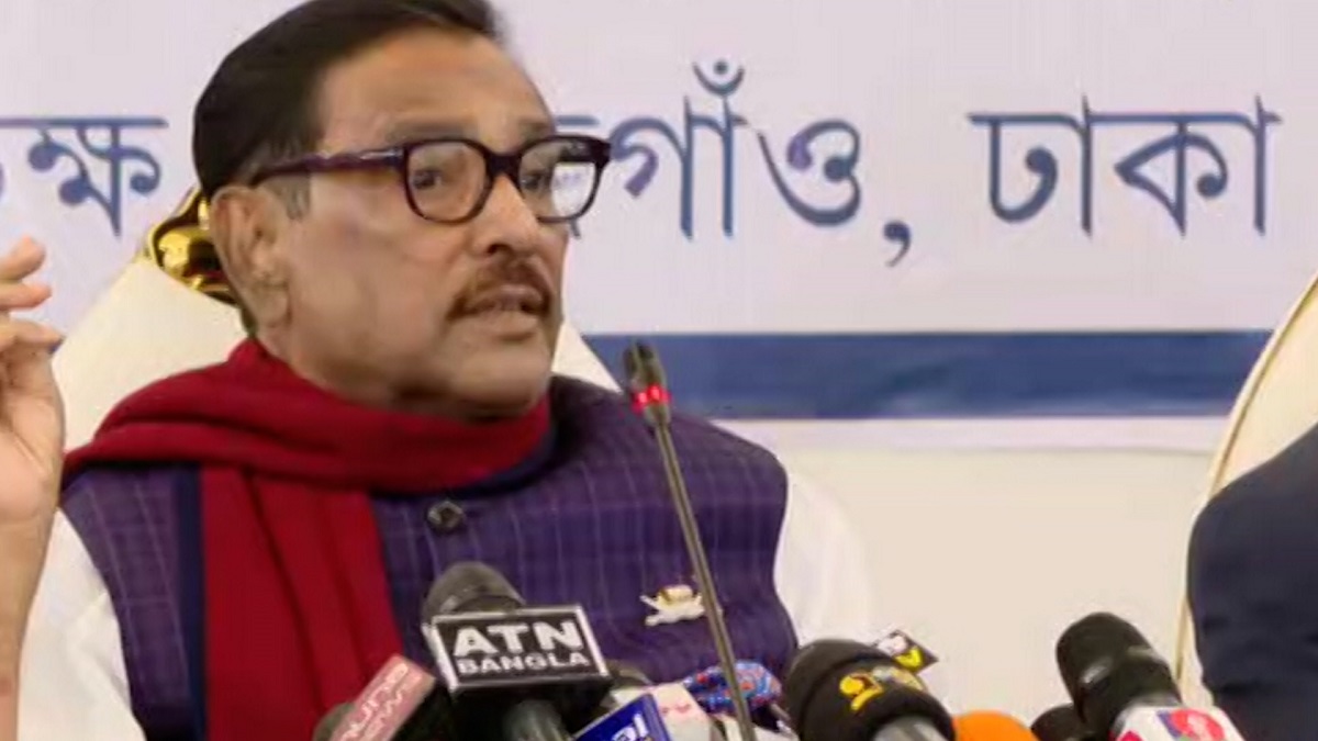 বিএনপির মধ্যেই গণতন্ত্র নেই, তারা কীভাবে দেশে গণতন্ত্র আনবে: ওবায়দুল কাদের