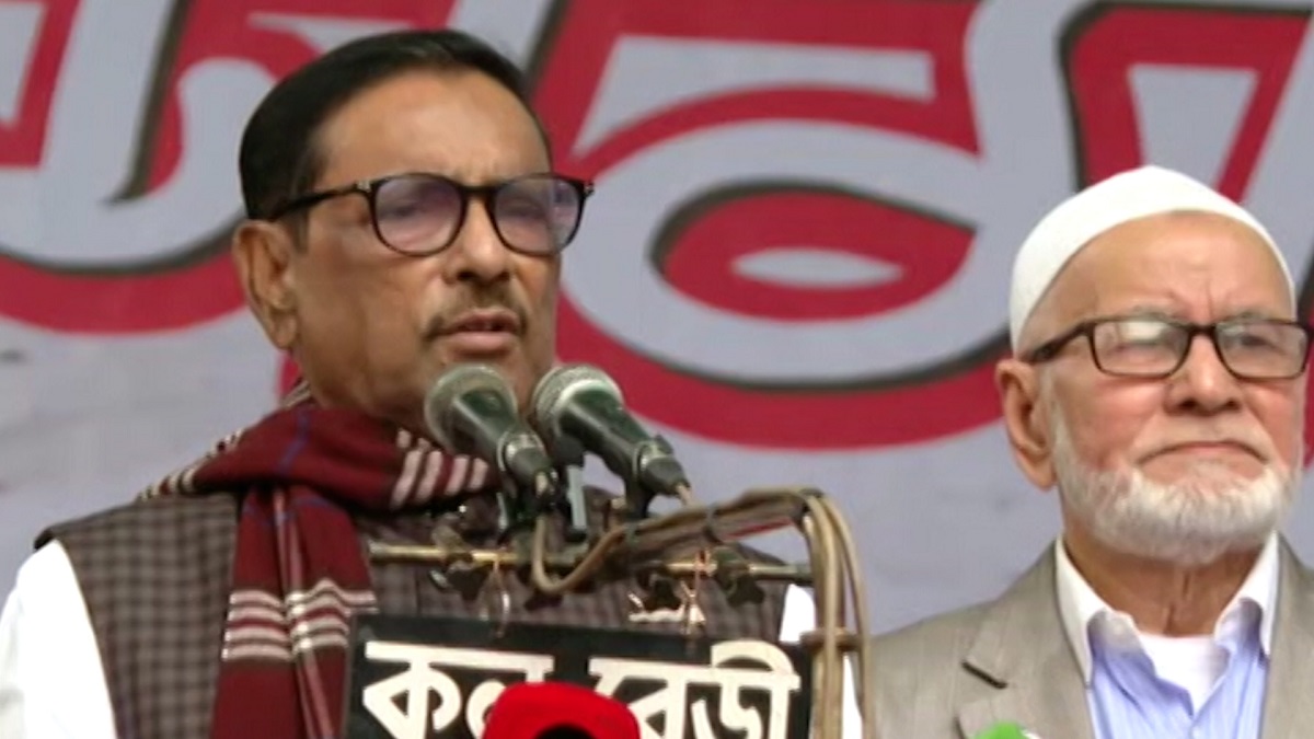 বিএনপির আন্দোলনের ঢেউ জোয়ার থেকে ভাটায় নেমে গেছে: ওবায়দুল কাদের