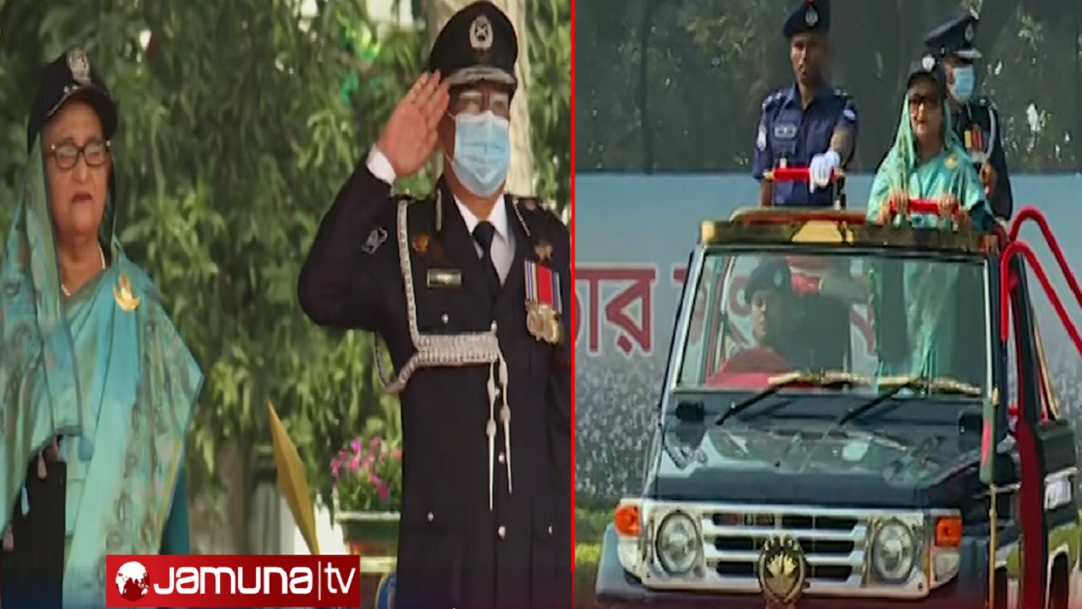 পুলিশের সাহসী ভূমিকায় দেশ জঙ্গি ও সন্ত্রাস মোকাবেলায় সফল: প্রধানমন্ত্রী