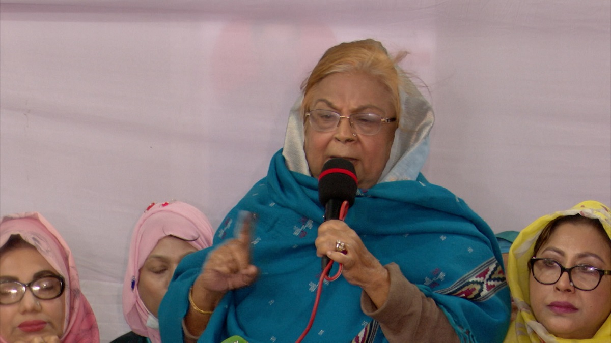 বিএনপির আন্দোলনে সরকার আতঙ্কিত: সেলিমা রহমান