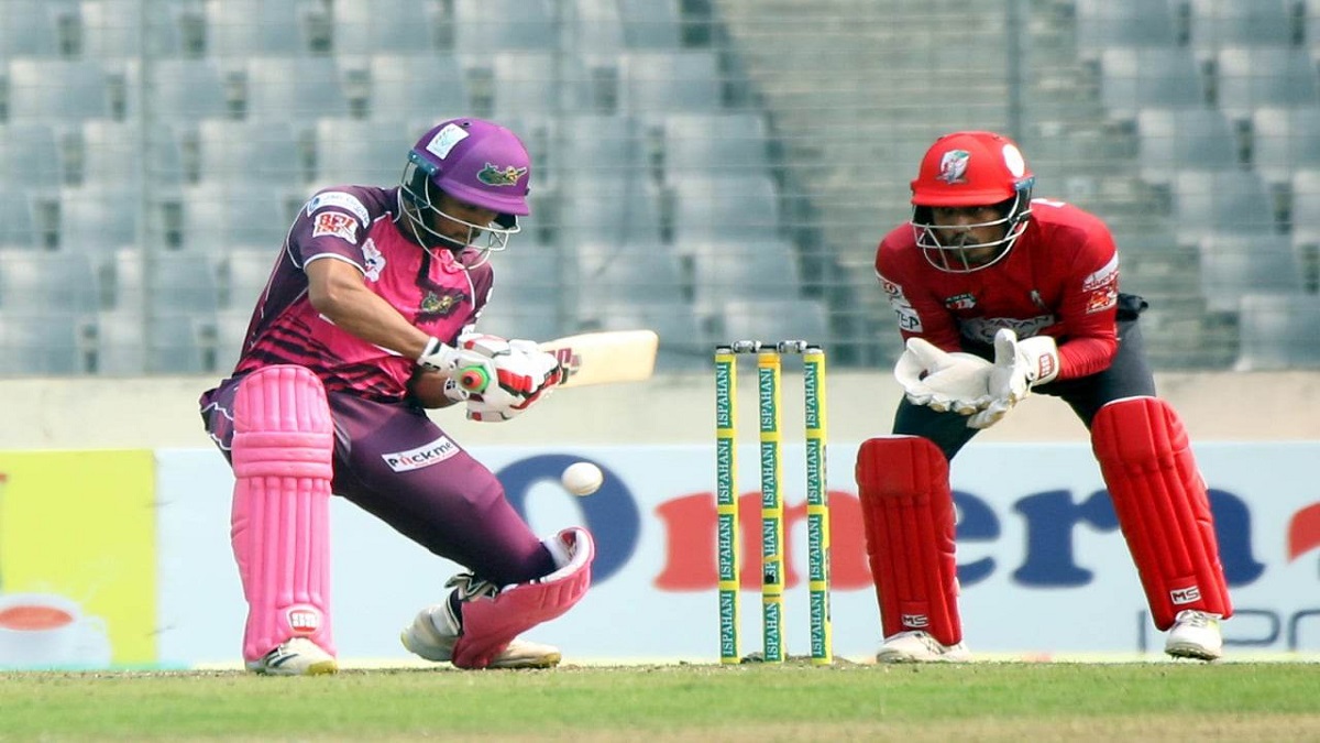 শান্ত’র ব্যাটে ১৭৩ রানের লড়াকু সংগ্রহ পেল সিলেট