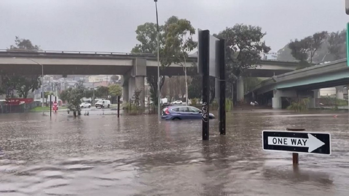 তুষারঝড়ের পর বন্যার কবলে সানফ্রান্সিসকো