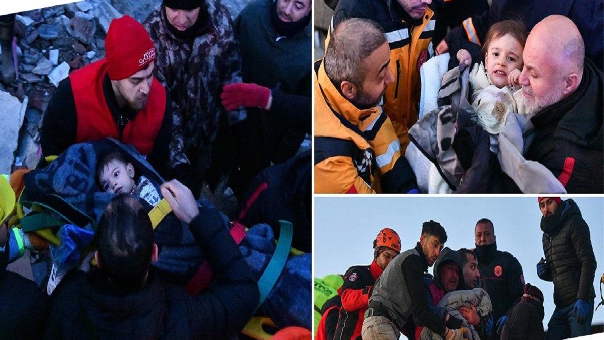 ৪০ ঘণ্টা পর ধ্বংসস্তূপ থেকে যমজ ভাই-বোন জীবিত উদ্ধার