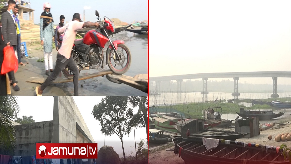 সেতু থেকেও বিচ্ছিন্ন নবীনগর, এক বছরেও হয়নি সংযোগ সড়ক