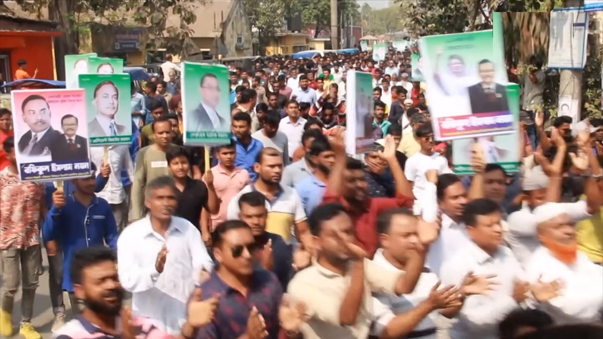 জেলা পর্যায়ে বিএনপির পদযাত্রা অনুষ্ঠিত, কয়েকটি স্থানে বাধা দেয়ার অভিযোগ