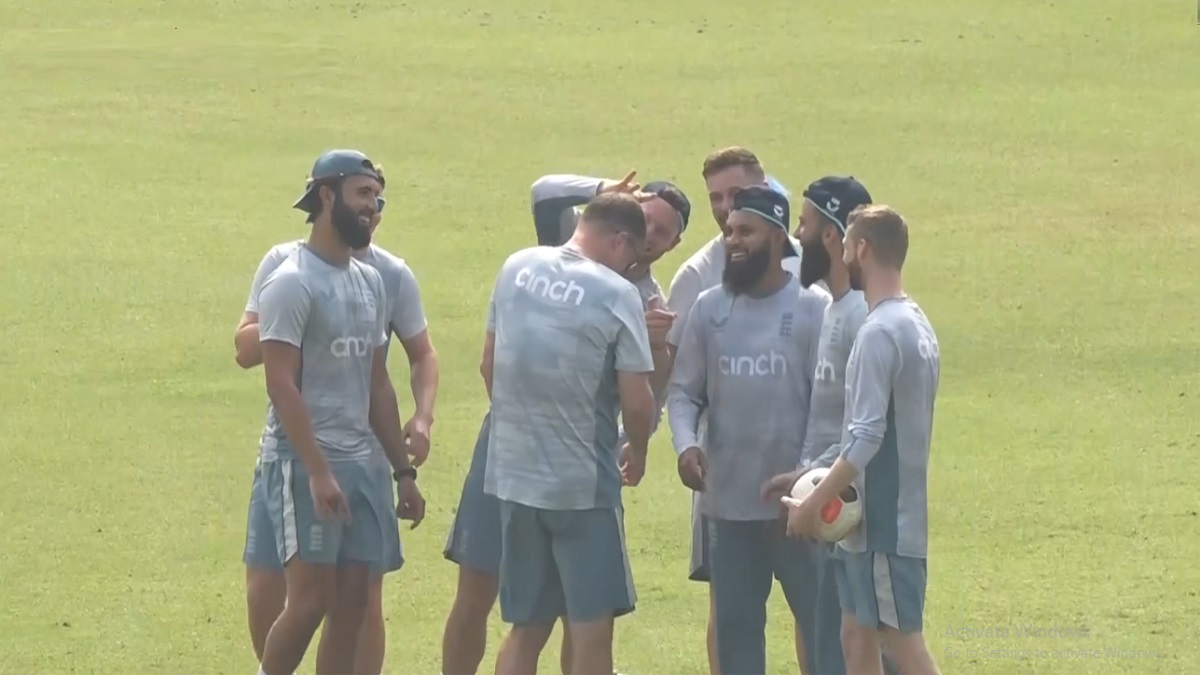 প্রথম দিন অনুশীলনে ফুরফুরে মেজাজে ইংলিশরা