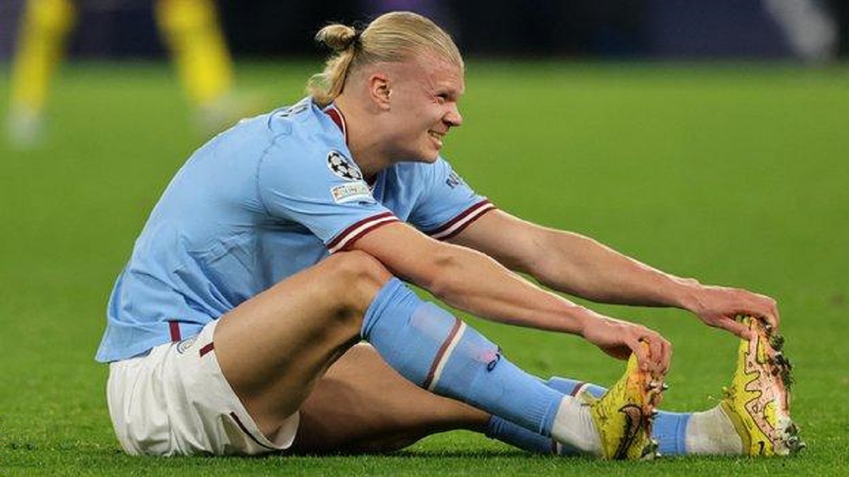 ইনজুরিতে আর্লিং হাল্যান্ড, আর্সেনালের বিপক্ষে খেলা নিয়ে সংশয়