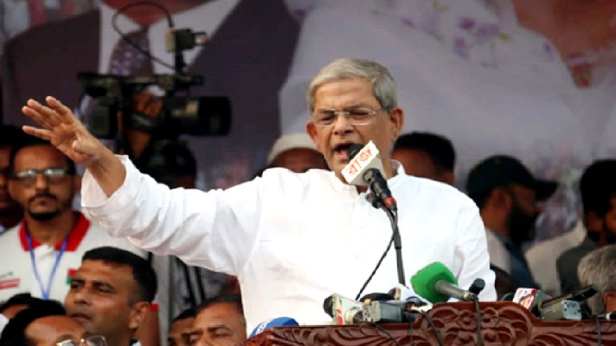 একদলীয় শাসন প্রতিষ্ঠার জন্য দেশে ভয়াবহ চক্রান্ত চলছে: মির্জা ফখরুল