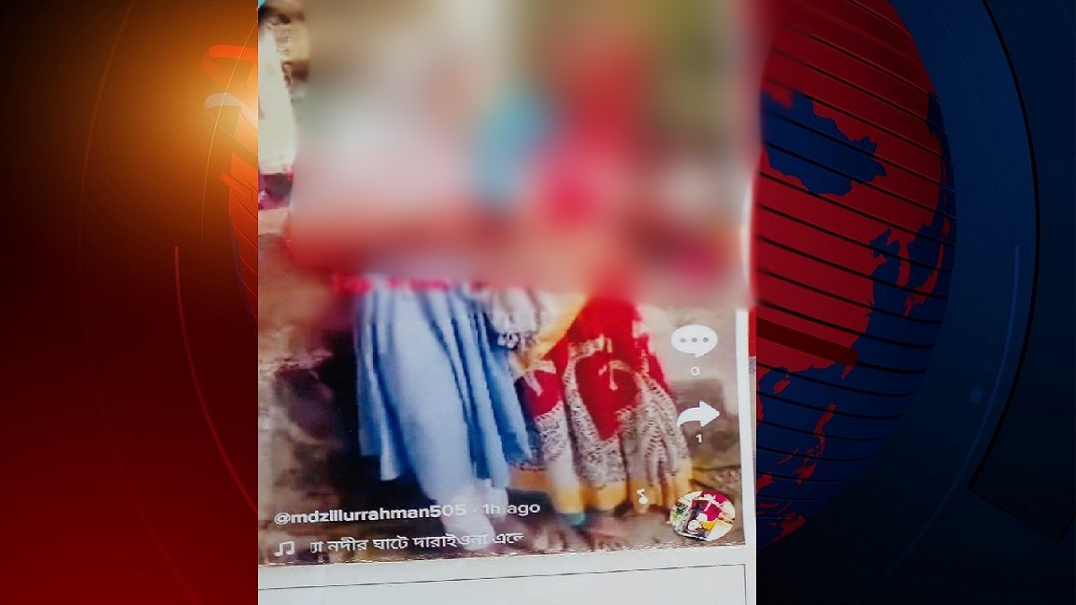 মা-মেয়েকে পিলারে বেঁধে টিকটক!