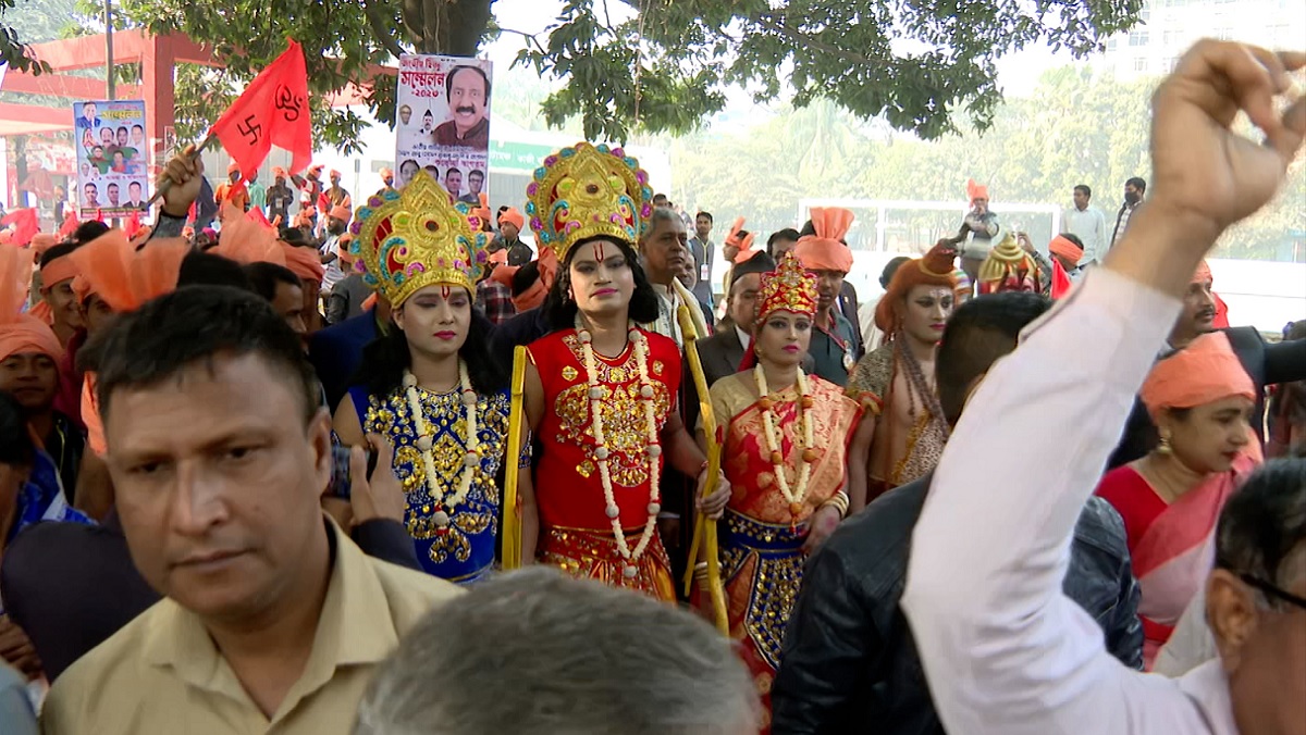 দেশে হিন্দুদের জন্য আলাদা কমিশন গঠনে হিন্দু মহাজোটের দাবি