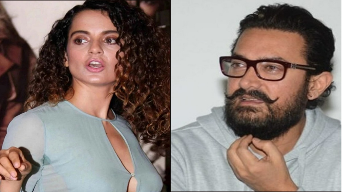 এবার আমির খানকে ‘ভাওতাবাজ’ বললেন কঙ্গনা