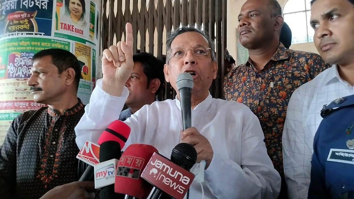 বিএনপির পরিচয় হচ্ছে মিথ্যা আর হত্যার রাজনীতি: আইনমন্ত্রী