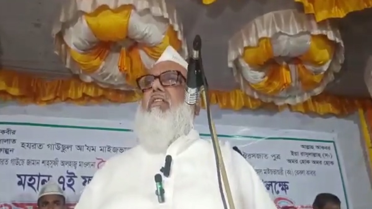 মুখ খোলাইয়েন না, অসুবিধা হয়ে যাবে: নজিবুল বশর মাইজভান্ডারি