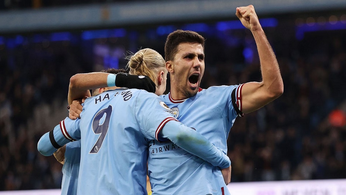 প্রথমার্ধের ৩ গোলে ম্যান সিটির জন্য স্বস্তির ৩ পয়েন্ট