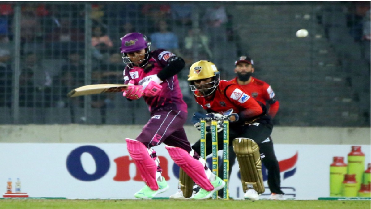 মুশফিক-শান্ত’র ফিফটিতে লড়াকু সংগ্রহ সিলেটের