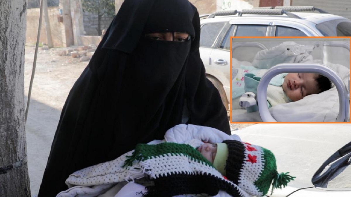 নতুন আশ্রয় পেলো সিরিয়ার ধ্বংসস্তূপে জন্ম নেয়া সেই নবজাতক