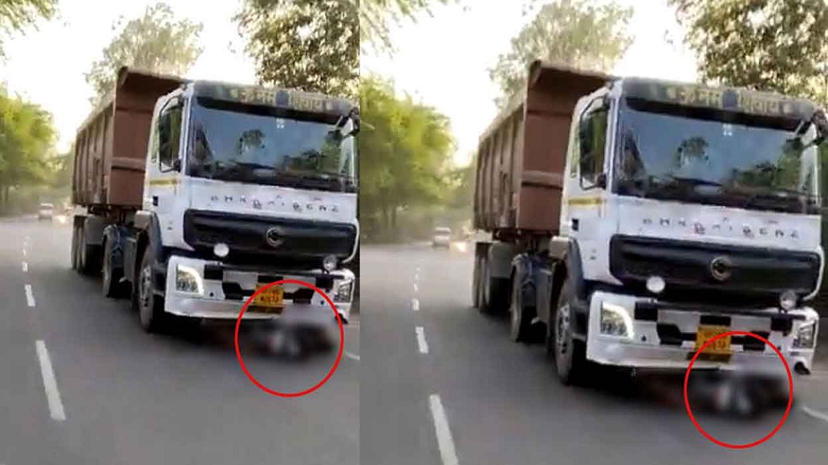 উত্তরপ্রদেশে ৬ বছরের শিশুকে দুই কিলোমিটার টেনে নিয়ে গেলো ট্রাক