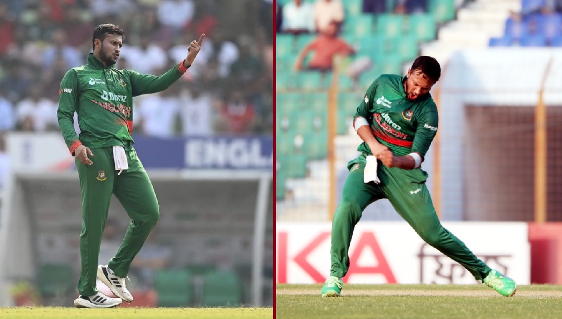 রেকর্ডবুক ওলটপালট করে ম্যাচ জেতালেন সাকিব