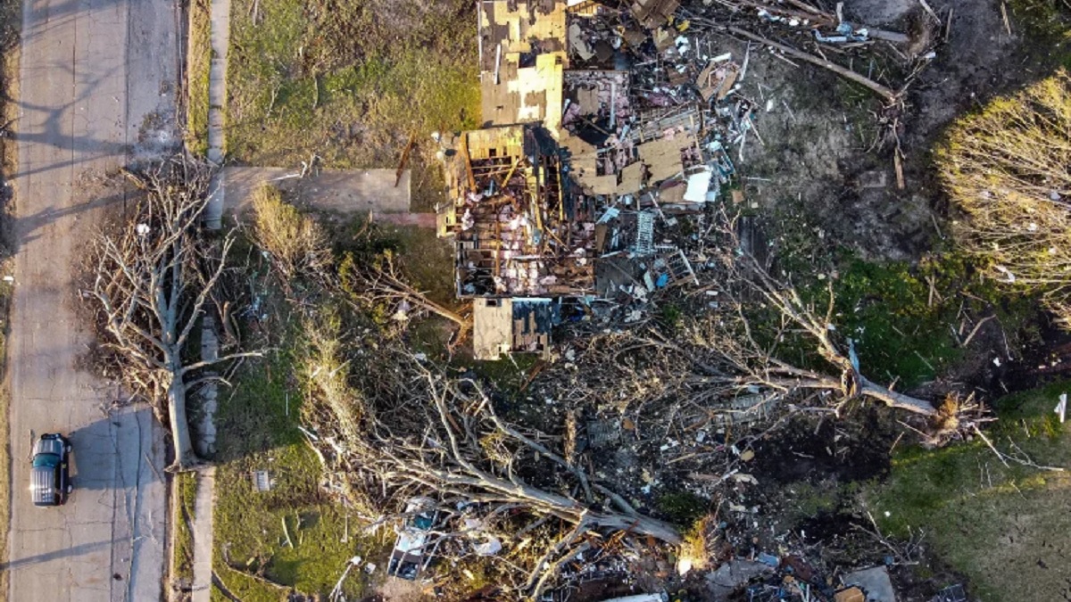 মিসিসিপির দিকে ধেয়ে যাচ্ছে আরও একগুচ্ছ টর্নেডো, আবহাওয়া অফিসের সতর্কবার্তা