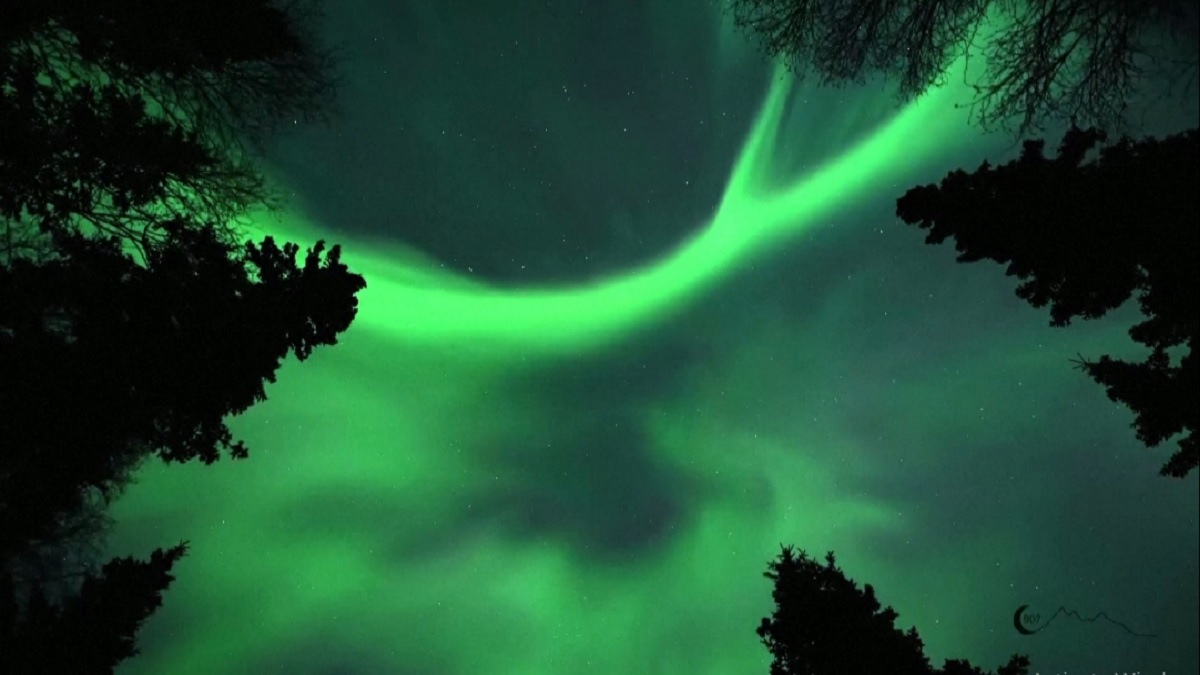 যুক্তরাষ্ট্রে দেখা মিললো নর্দান লাইটসের