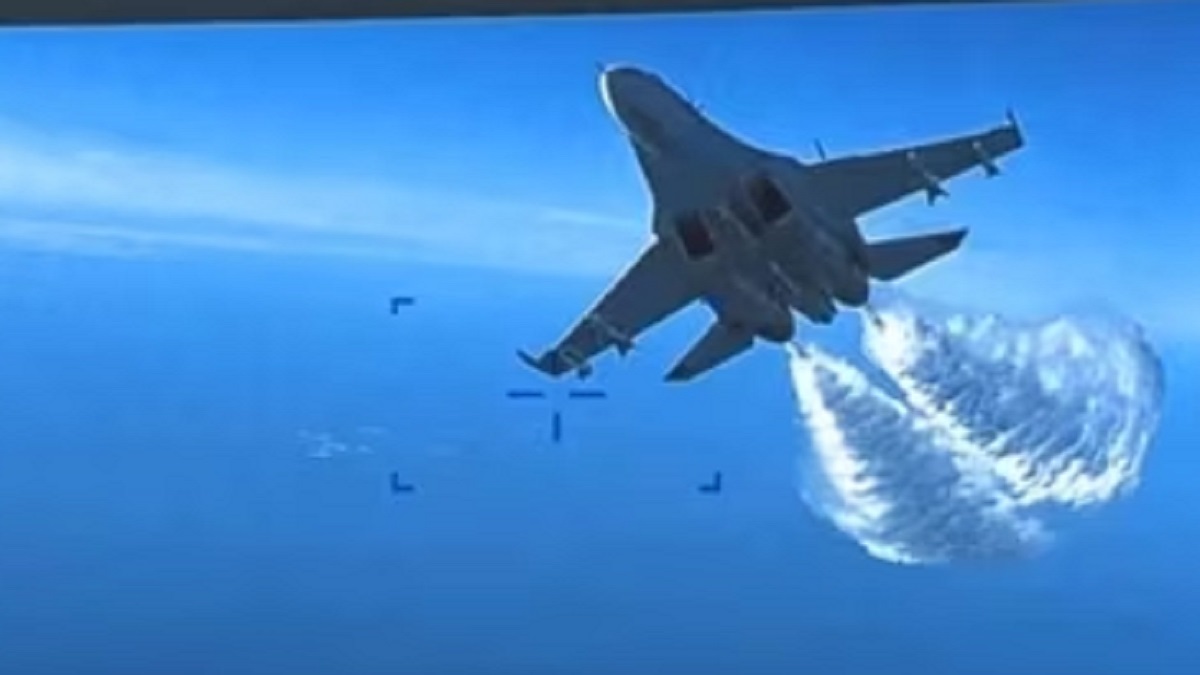 কৃষ্ণ সাগরে রুশ হামলায় মার্কিন ড্রোন বিধ্বস্তের ভিডিও ফুটেজ প্রকাশ করলো যুক্তরাষ্ট্র (ভিডিও)