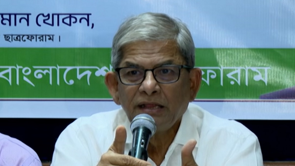 আওয়ামী লীগের অবস্থান সবসময়ই গণতন্ত্রের বিরুদ্ধে: ফখরুল