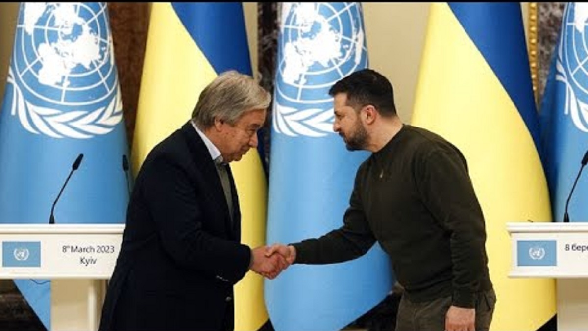 হঠাৎ ইউক্রেন সফরে জাতিসংঘ মহাসচিব