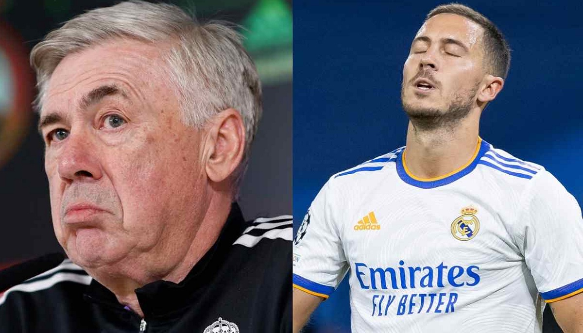 আমরা কথা বলি না; রিয়াল কোচের সাথে সম্পর্ক নিয়ে হ্যাজার্ডের স্বীকারোক্তি