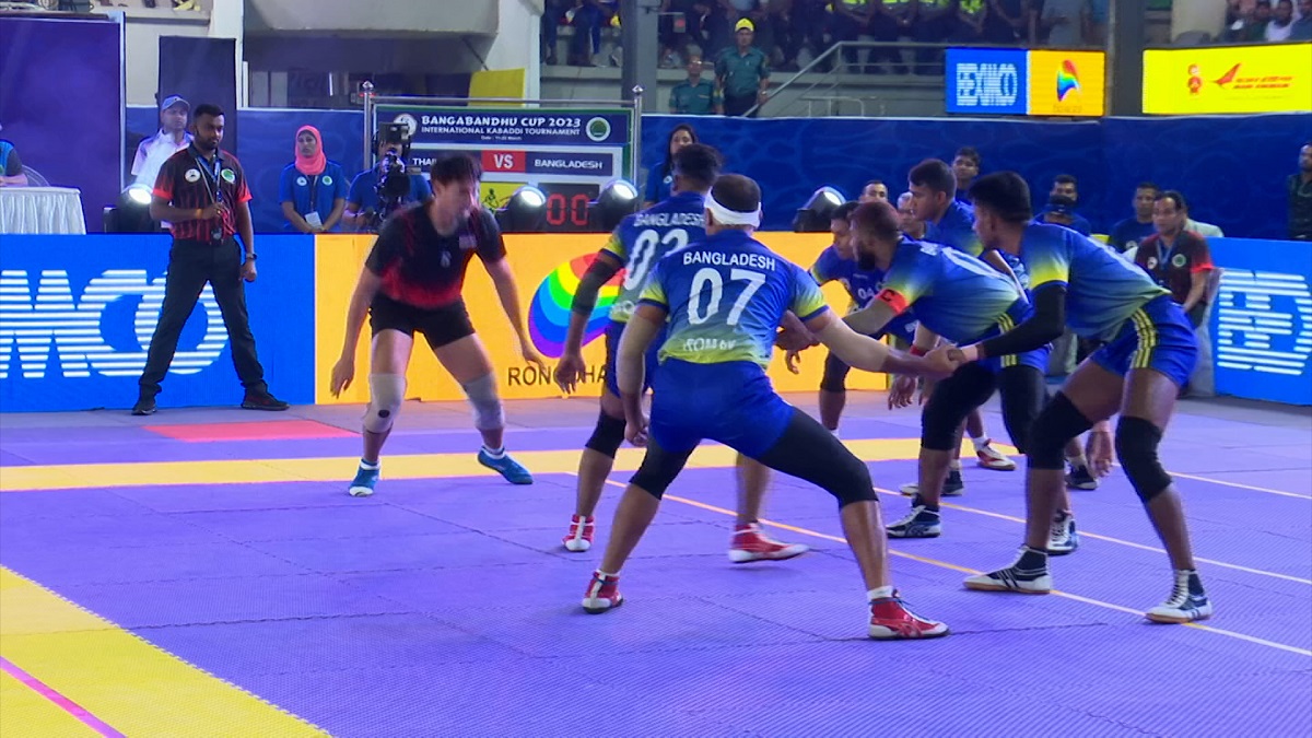 থাইল্যান্ডকে হারিয়ে বঙ্গবন্ধু কাপের ফাইনালে বাংলাদেশ