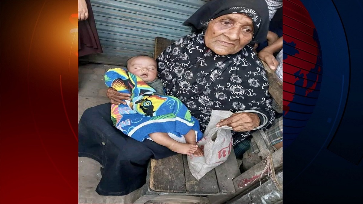 ভিক্ষুকের কোলে ৬ মাসের শিশুকে রেখে নিরুদ্দেশ মা