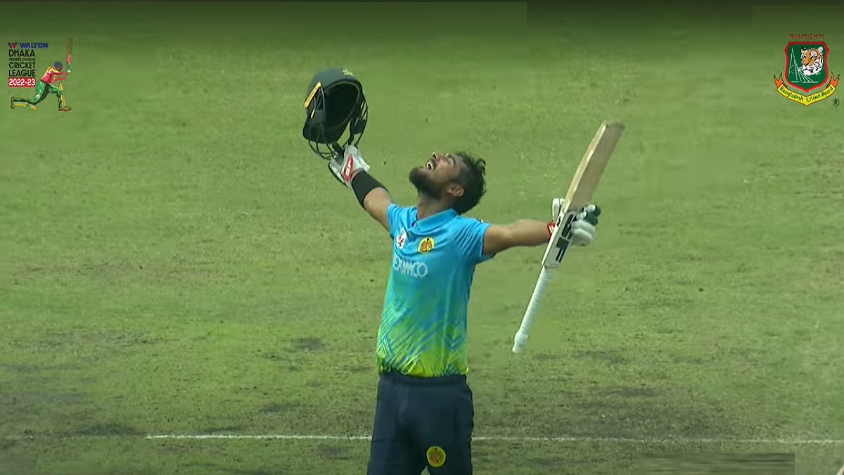 নাঈমের ঝড়ো সেঞ্চুরিতে আবাহনীর কাছে পাত্তাই পেলো না মোহামেডান