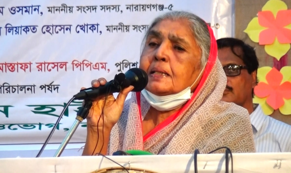 শেখ হাসিনা মানুষের জীবনে আলোর সঞ্চার করেছেন: মতিয়া চৌধুরী